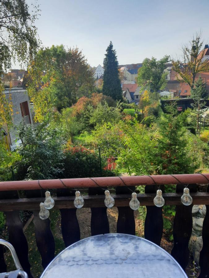 Ferienwohnung Haus am Donatsturm Freiberg Exterior foto